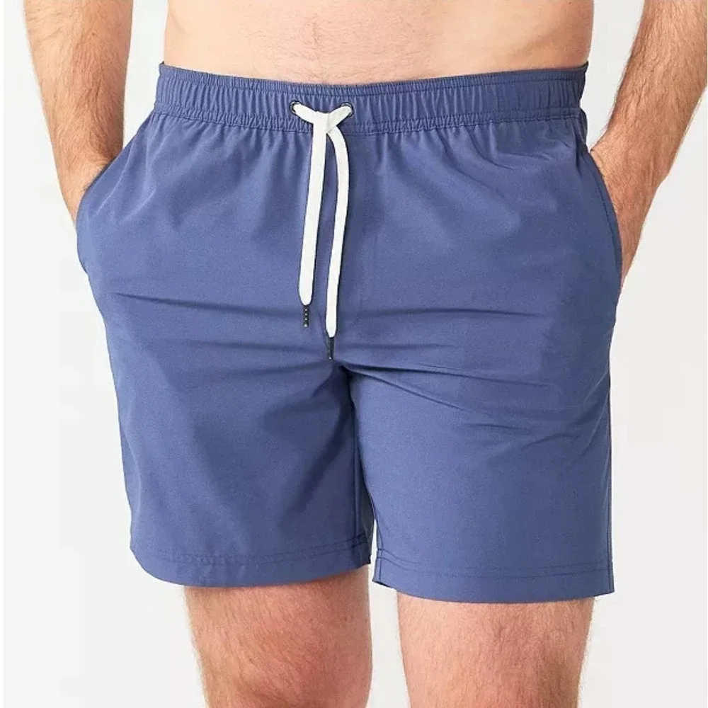 Sonoma Mens Swim Trunks Blue Indigo XXL